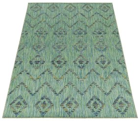 Zielony dywan odpowiedni na zewnątrz 200x290 cm Bahama – Ayyildiz Carpets