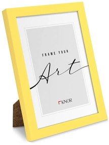 Żółta ramka stojąca/ścienna 20x26 cm – knor