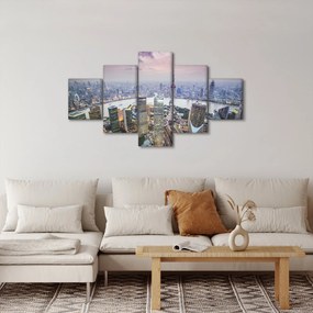 Obraz - Szanghaj, Chiny (125x70 cm)