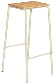 Beżowo-naturalne hokery zestaw 2 szt. (wysokość siedziska 76 cm) Stilt – Hübsch