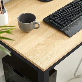 PROMOCJA Stół jadalniany z blatem w dekorze dąb TESSA 120x60 II. jakość