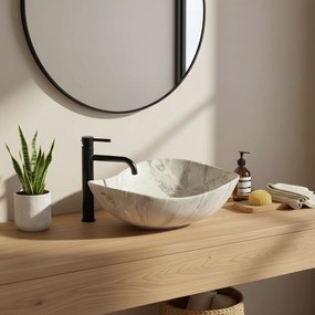 Umywalka nablatowa Rea Dora Stone