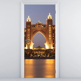 Fototapeta na drzwi - Budowa w Dubaju (95x205cm)