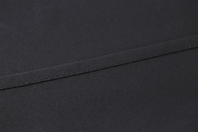 Zasłona OXFORD LIGHT 140x250 cm, czarna Zawieszanie: Taśma z wiązaniami
