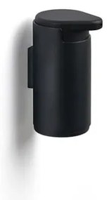 Czarny ścienny metalowy dozownik do mydła 200 ml Rim − Zone