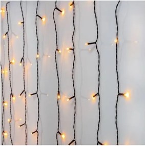 Eglo 410829 - Zewnętrzna kurtyna świetlna LED GOLDEN, 120 diod LED, 1,3 m, IP44, ciepłe białe światło