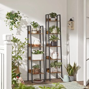 Wąski regał 5-półkowy drabinka Salto 109