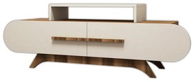 Stolik pod telewizor Rose Walnut Cream