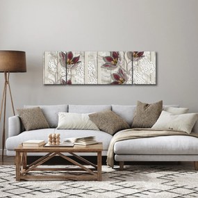 Obraz - Kwiaty dekoracyjne (170x50 cm)