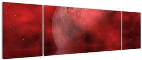 Obraz - Księżyc na powierzchni (170x50 cm)