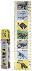 Naklejka dziecięca do mierzenia wzrostu na drzwi/na ścianę 28x115 cm Prehistoric Land – Rex London