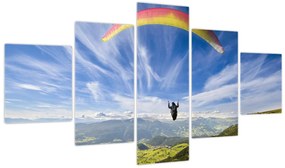 Obraz - Paralotniarstwo (125x70 cm)