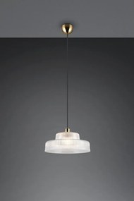 Lampa wisząca ze szklanym kloszem ø 35 cm Abella – Reality