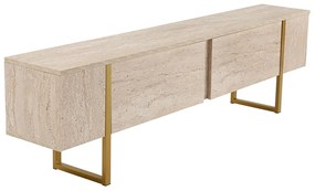Stolik TV Serenity trawertyn