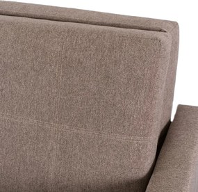 Fotel do Spania MILAN 2 Amerykanka Rozkładany Dwuosobowy Beżowy Nowoczesny