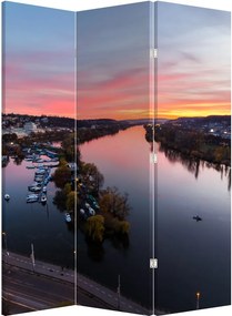 Parawan - Praga nocą (126x170 cm)