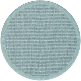 Dywan uniwersalny Giza niebieski 200 cm x 200 cm koło