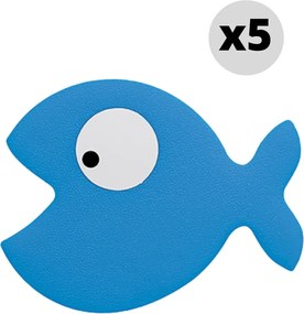 Dziecięce maty antypoślizgowe do wanny 5 szt. 10x13 cm Hungry – Spirella