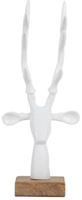 Metalowa figurka (wysokość 34 cm) Reindeer Head – PT LIVING
