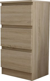 Komoda ALLEGRA - Dąb sonoma / Front Dąb sonoma / 40 cm