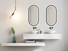 Lustro łazienkowe KORIA 60x100 z oświetleniem LED EXCLUSIVE RUKE