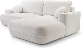 Narożnik FUEGO wolnostojący układ L strona Prawa z funkcją spania w tkaninie Bubble 12