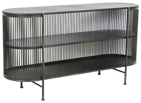 Czarna metalowa niska komoda 149x80 cm Yinthe – Light &amp; Living