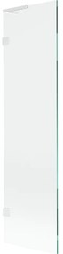Mexen Lunar L parawan nawannowy 1-skrzydłowy 50 x 150 cm, transparent, biały - 897L-050-000-20-00