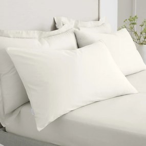 Poszewki na poduszki z perkalu bawełnianego zestaw 2 szt. 50x75 cm Cotton Percale – Bianca