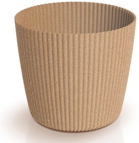 Donica ogrodowa okrągła Milly Eco Wood 40 cm PROSPERPLAST