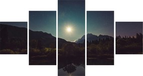 Obraz - nocne niebo (125x70 cm)