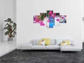 Obraz - Tradycyjny grecki dom (125x70 cm)