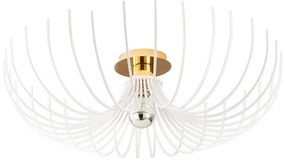 Biała lampa sufitowa ø 56 cm Aspendos – Opviq lights