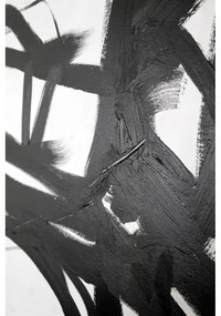 Ręcznie malowany obraz 100x100 cm Playblack 2 – Malerifabrikken