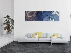 Obraz - Atrament marmurkowy (170x50 cm)