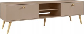 Szafka RTV 170 cm szuflady MACCHIATO boho skandynawska