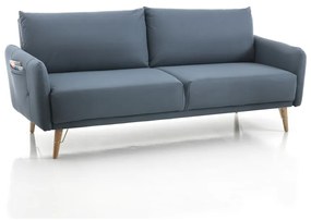 Niebieska rozkładana sofa Tomasucci Cigo, szer. 210 cm