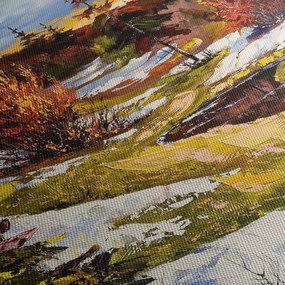 Obraz - Nadejście wiosny (125x70 cm)