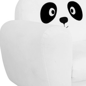 Fotel dziecięcy panda, 53 × 43 × 43,5 cm