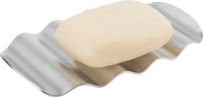 Mydelniczka ze stali nierdzewnej w kolorze srebra Olbi – noo.ma