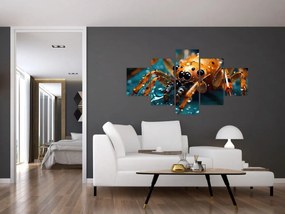 Obraz - Szczegół pająka (125x70 cm)