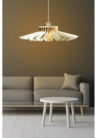 Biała lampa wisząca ø 68 cm – Opviq lights