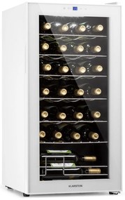 Klarstein Shiraz 43cm 28 Butelek Winiarka Wolnostojąca Biały