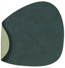 Mata stołowa ze skóry ekologicznej 37x44 cm Curve L Double Nupo – LIND DNA