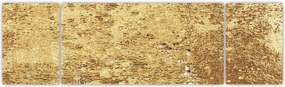 Obraz - Złota struktura N⁰3 (170x50 cm)