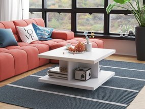 Stolik kawowy Grafi 60x60 biały mat