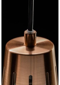 Szara lampa wisząca z metalowym kloszem ø 22 cm Gianni – GTV
