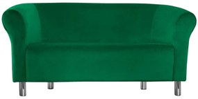 Sofa Milo MG25 zielony nogi chrom