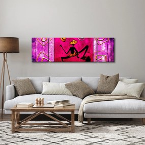 Obraz historycznego muralu (170x50 cm)