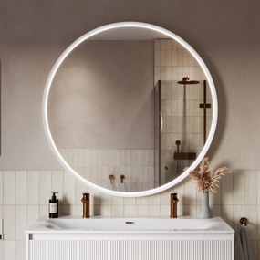 Lustro łazienkowe LED BELDIVO okrągłe - 120 cm